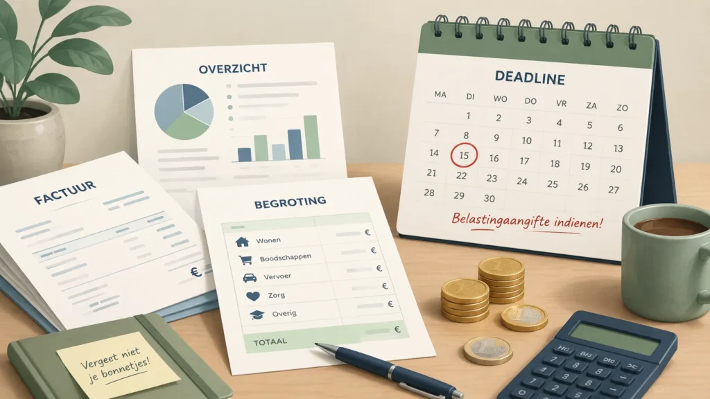 Belastingaangifte deadline documenten belgie