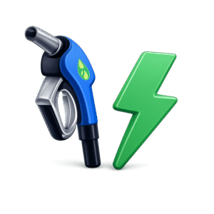 Brandstof vs elektrisch